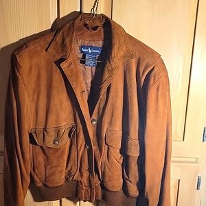 Suede jacket RALPH LAUREN